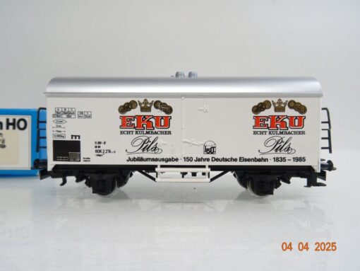 Märklin H0 4415 Kühlwagen EKU echt Kulmbacher Pils der DB in OVP PR6928 – Bild 3