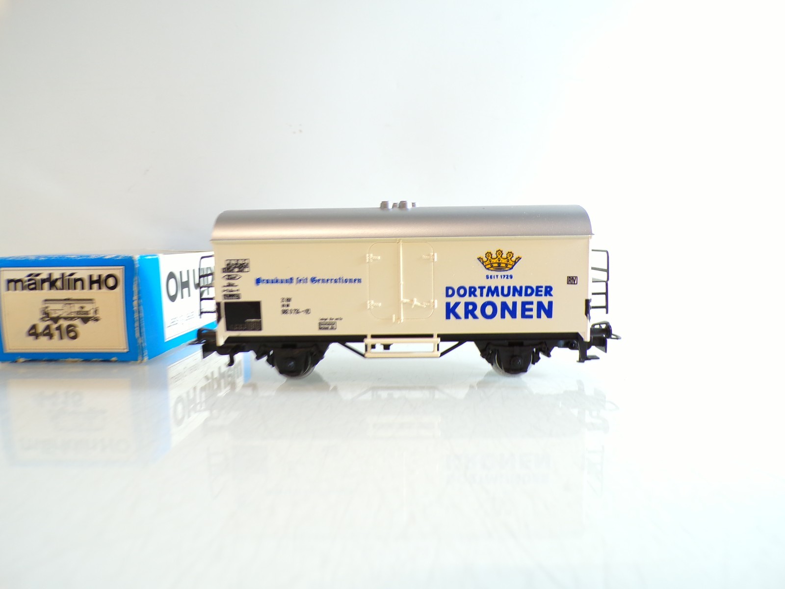 Märklin H0 4416 Kühlwagen Dortmunder Kronen der DB in OVP BH1438 – Bild 3