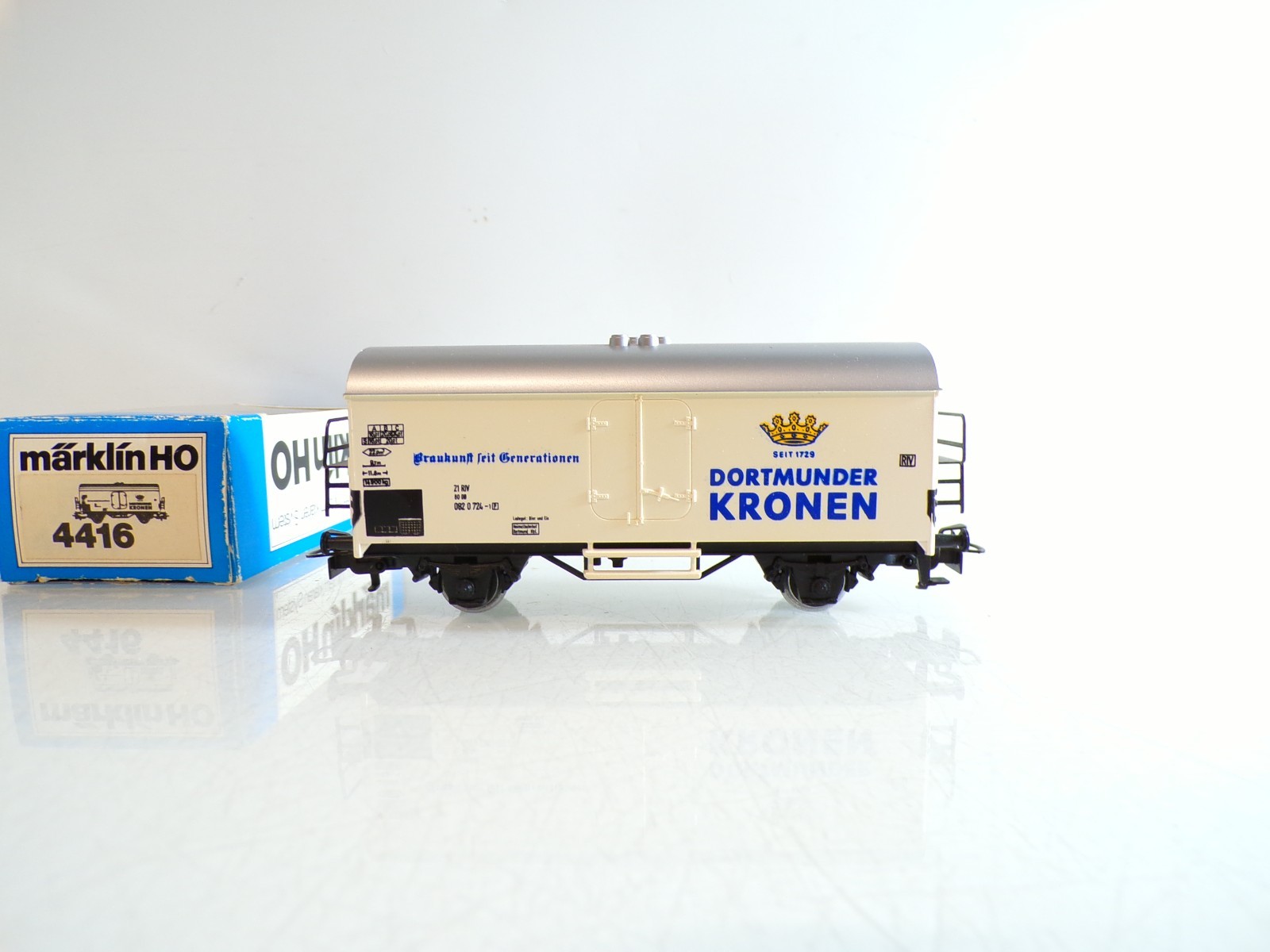 Märklin H0 4416 Kühlwagen Dortmunder Kronen der DB in OVP BH1438 – Bild 4