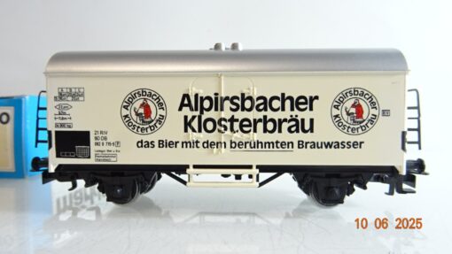 Märklin H0 4417 Kühlwagen Alpirsbacher Klosterbräu der DB in OVP PR8287 – Bild 3