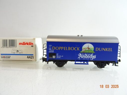 Märklin H0 4421 Kühlwagen Doppelbock Dunkel Kloster Andechs der DB in OVP PR6645