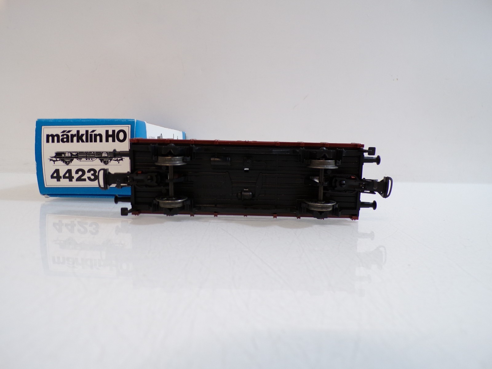 Märklin H0 4423 Niederbordwagen der DB in OVP BH2015 – Bild 4