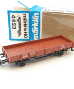 Märklin H0 4423 Niederbordwagen der DB in OVP RG2882