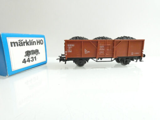 Märklin H0 4431 Offener Güterwagen mit Beladung der DB in EVP AR3383