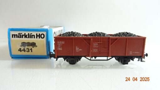 Märklin H0 4431 offener Güterwagen mit Kohleladung der DB in OVP PR7212