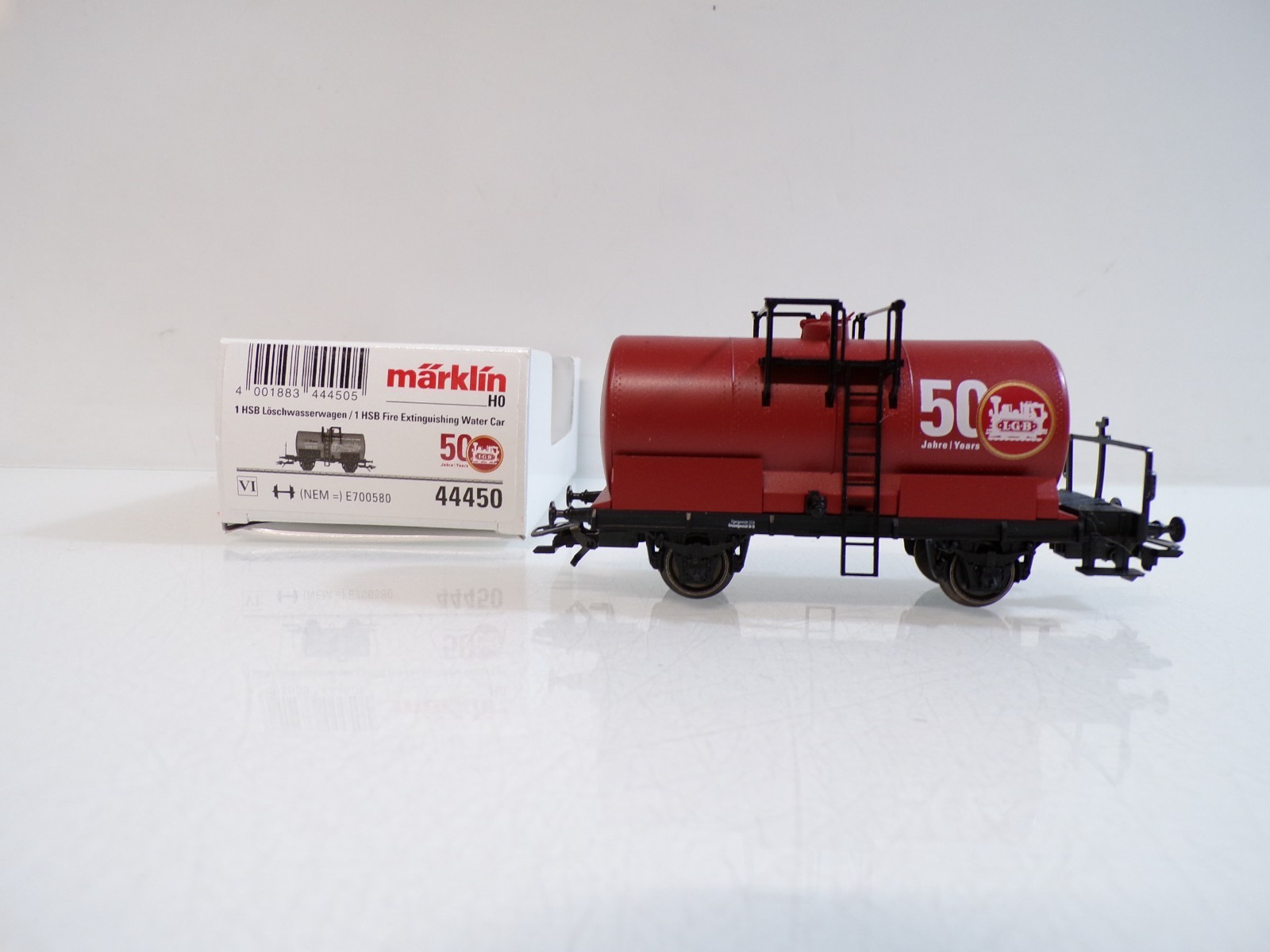Märklin H0 44450 Löschwasserwagen der HSB in OVP BH1972 – Bild 3