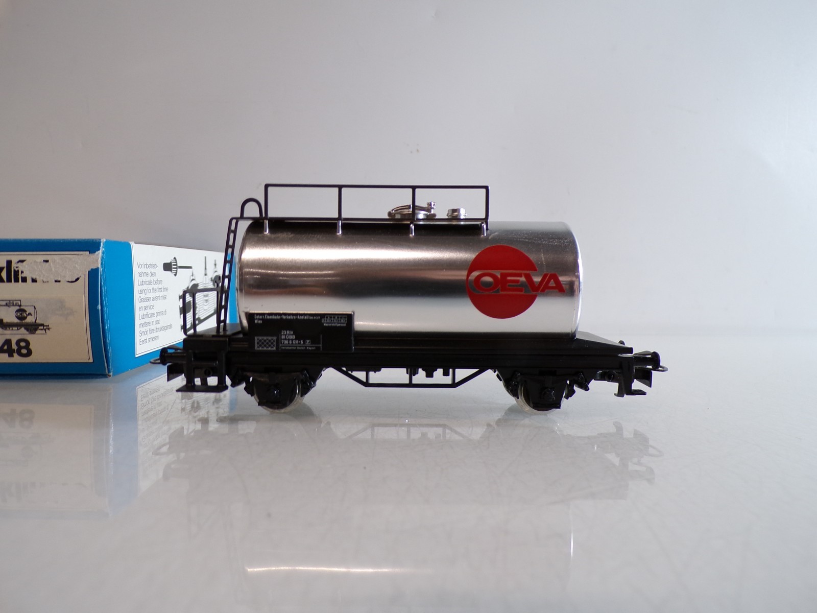 Märklin H0 4448 Kesselwagen OEVA der ÖBB in OVP BH1606 – Bild 3