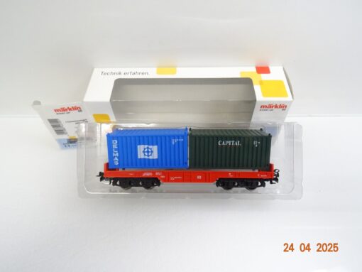 Märklin H0 44700 Containerwagen der DB in OVP JL269
