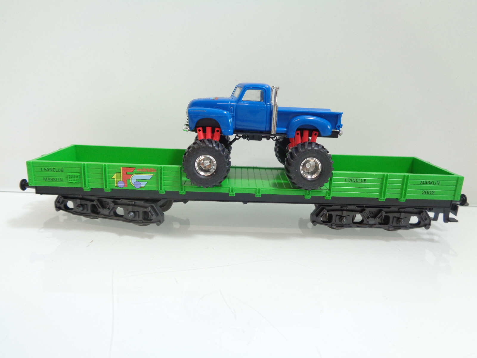 Märklin H0 44731 Jahreswagen 2002 Fanclub mit Monster Truck in OVP JD1264 – Bild 3