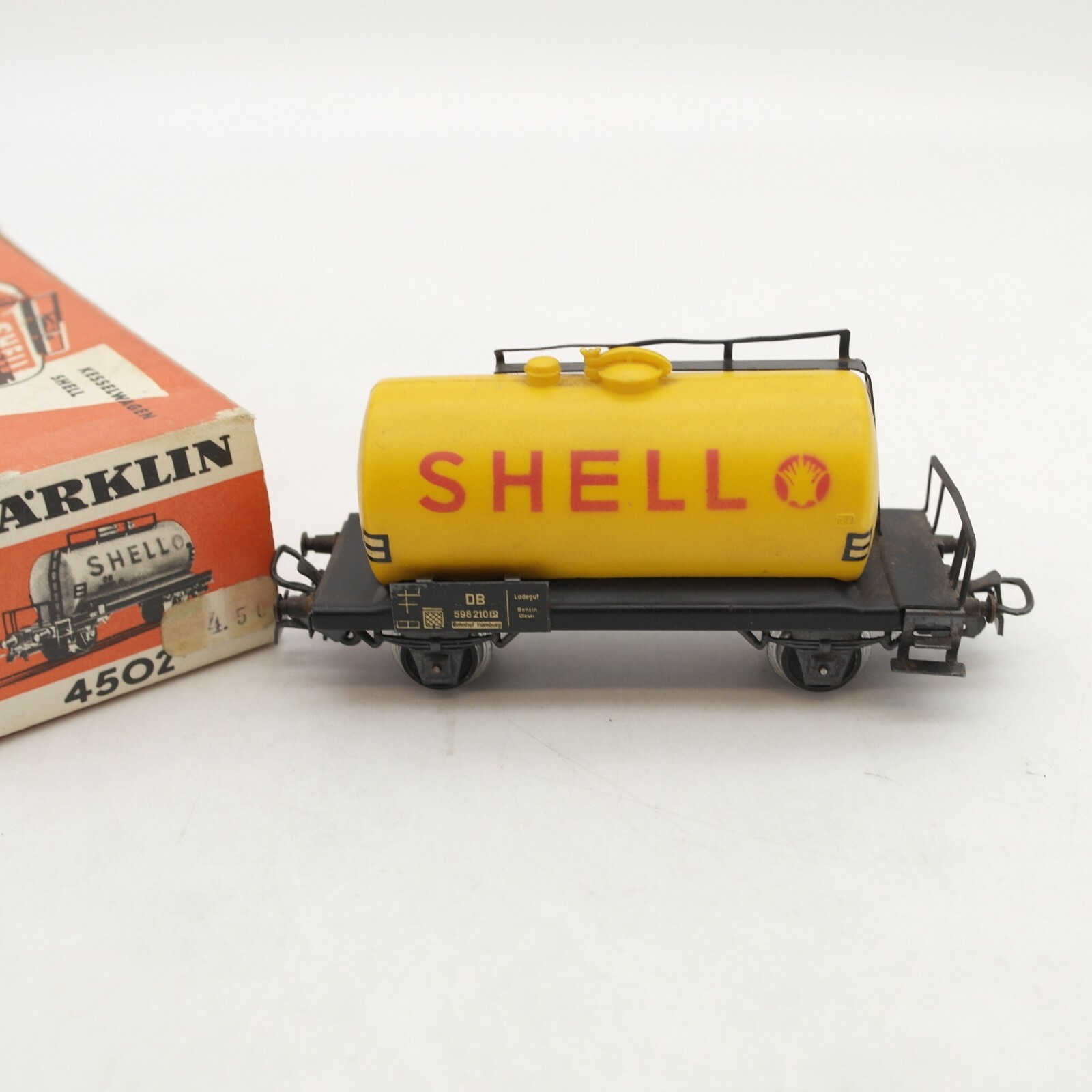 Märklin H0 4502 Kesselwagen "Shell" der DB in OVP RA1173