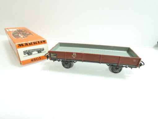 Märklin H0 4503 Niederbordwagen der DB  in OVP AR4094 – Bild 5