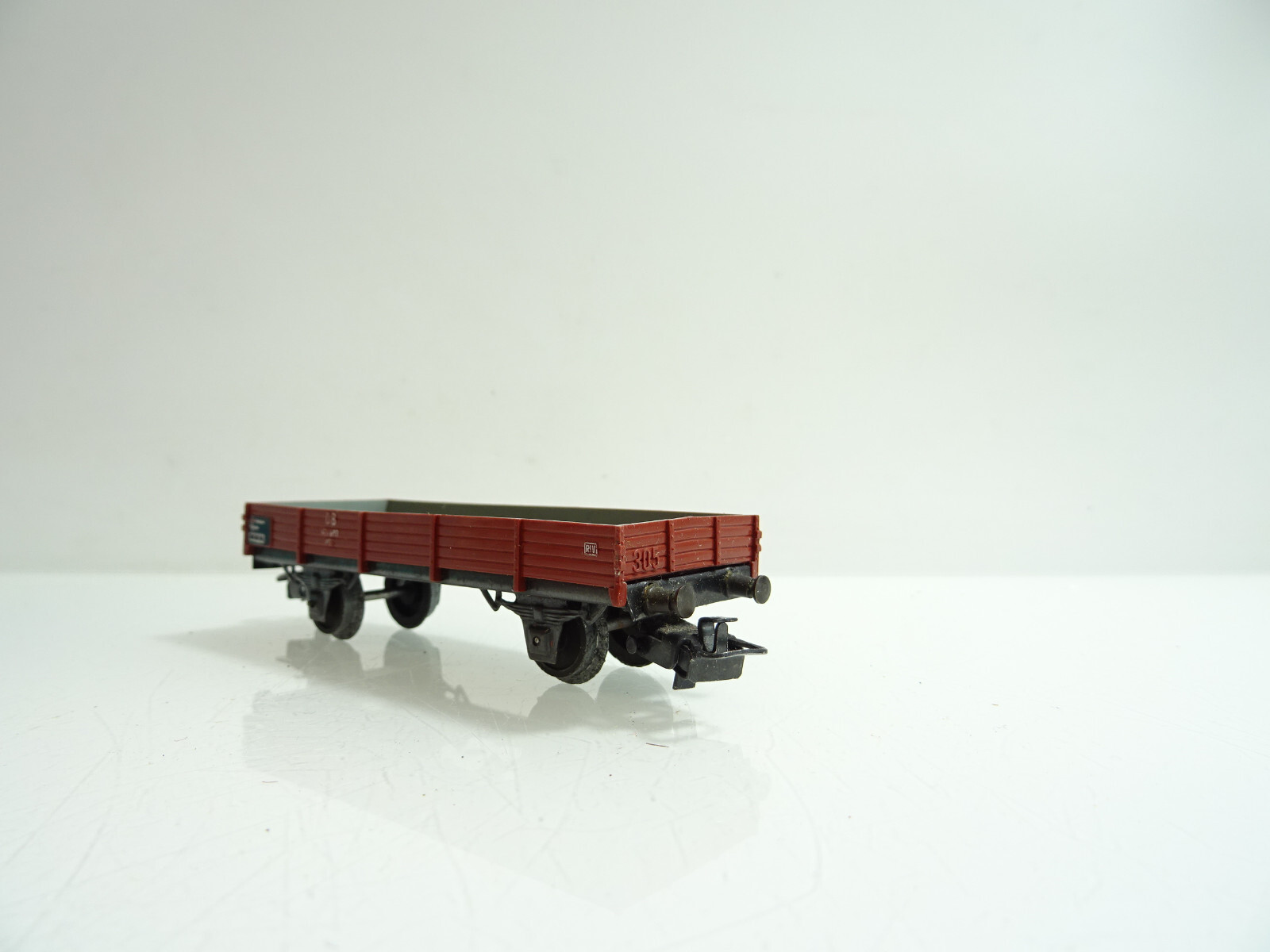 Märklin H0 4503 Niederbordwagen der DB in OVP C1971 – Bild 4