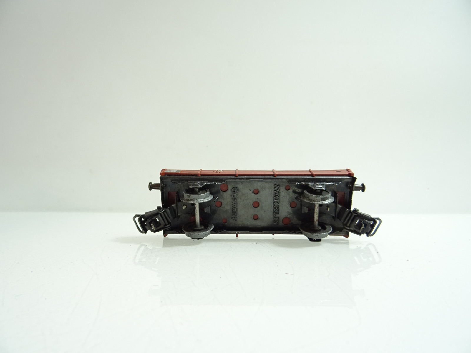Märklin H0 4503 Niederbordwagen der DB in OVP C1971 – Bild 5