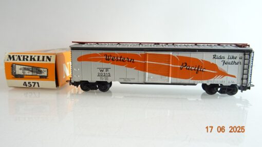 Märklin H0 4571 US gedeckter Güterwagen der Western Pacific in OVP PR8462