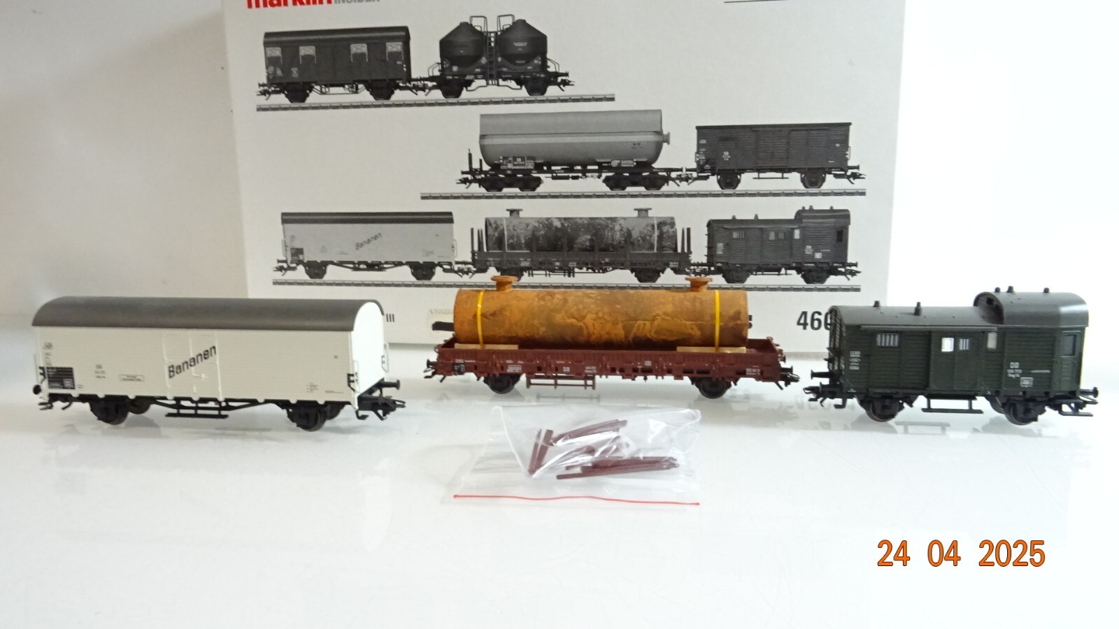 Märklin H0 46081 Güterwagen-Set/Epoche III der DB in OVP PR7281 – Bild 4