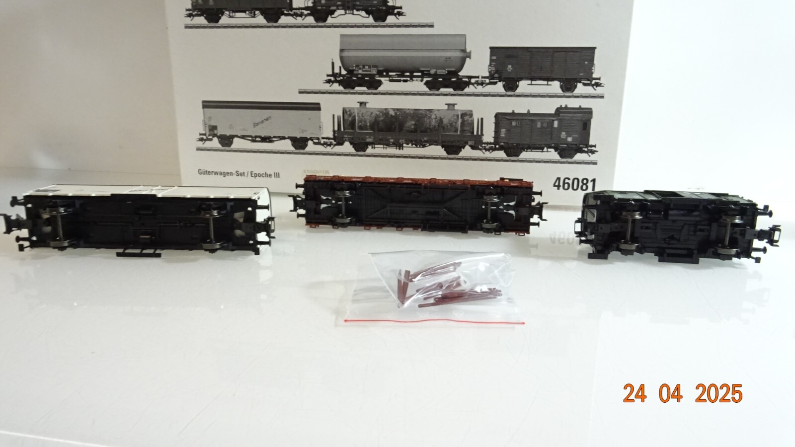 Märklin H0 46081 Güterwagen-Set/Epoche III der DB in OVP PR7281 – Bild 6