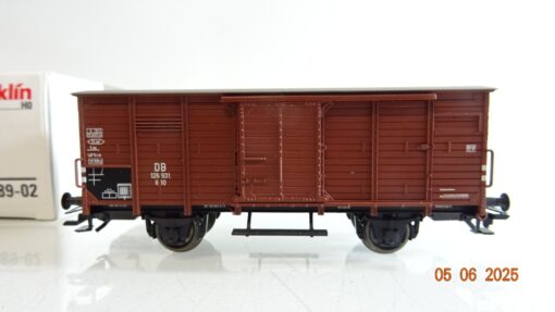 Märklin H0 46089-02 gedeckter Güterwagen der DB in OVP PR8250 – Bild 3