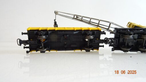 Märklin H0 4611 Kranwagen mit Schutzwagen der DB PR8587 o. – Bild 5