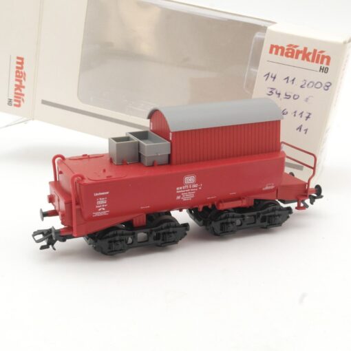 Märklin H0 46117 Löschwasserwagen Wannentender Bahnfeuerwehr in OVP QR7833