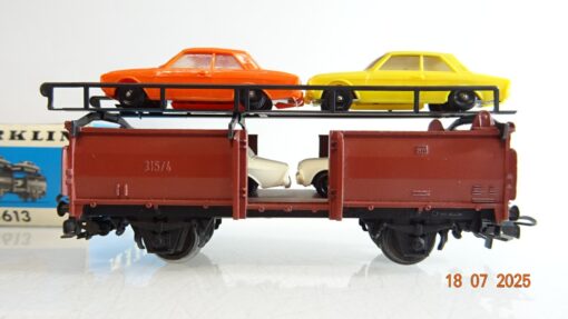Märklin H0 4613 Autotransportwagen beladen der DB in OVP PR9085 – Bild 3