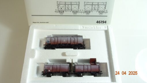 Märklin H0 46194 Wagen-Set Hochofen-Kalk der DB in OVP PR7274