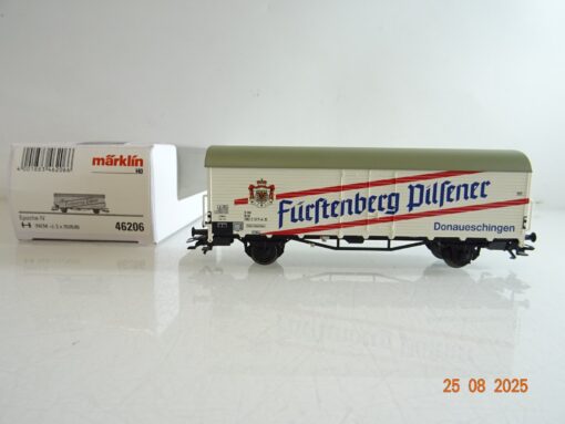 Märklin H0 46206 Kühlwagen Fürstenberg Pilsener der DB in OVP PR9835 – Bild 3