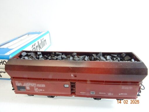 Märklin H0 4624 Selbstentladewagen mit Kohleladung der DB in OVP PR5968 – Bild 3