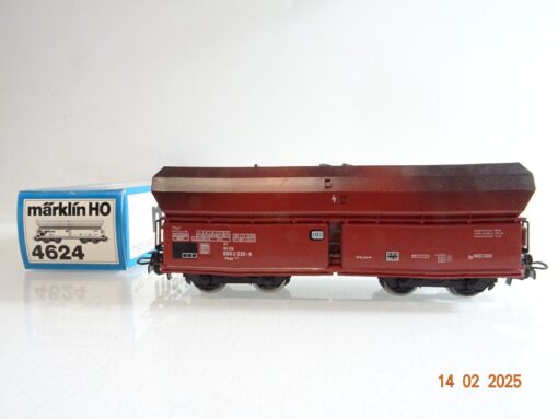 Märklin H0 4624 Selbstentladewagen mit Kohleladung der DB in OVP PR5968 – Bild 4