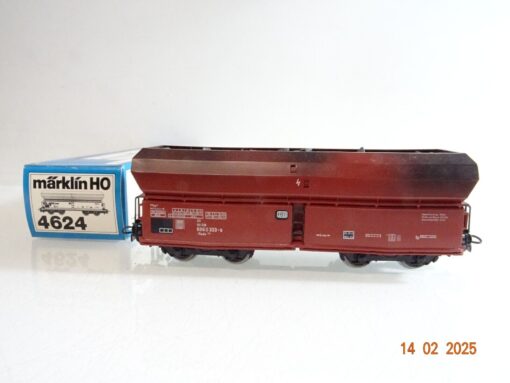 Märklin H0 4624 Selbstentladewagen mit Kohleladung der DB in OVP PR5968