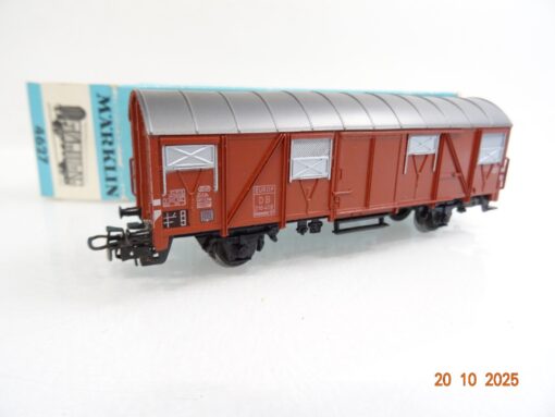 Märklin H0 4627 gedeckter Güterwagen der DB in OVP RR4202
