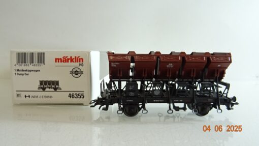 Märklin H0 46355 Muldenkippwagen der DB in OVP PR8232