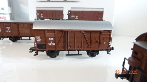 Märklin H0 46398 Güterwagen-Set /Epoche III  3 tlg. der ÖBB in OVP PR7991 – Bild 4