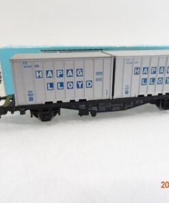 Märklin H0 4659 Containerwagen Hapag Lloyd der DB in OVP RR4199