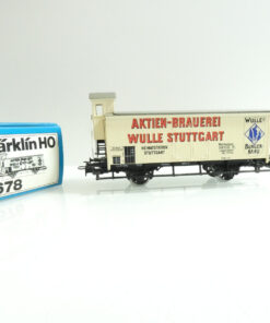 Märklin H0 4678 Kühlwagen Aktien Brauerei Wulle Stuttgart  in OVP AR3596