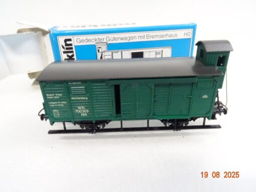 Märklin H0 4679 gedeckter Güterwagen mit Bremserhaus in OVP RR3112 – Bild 3
