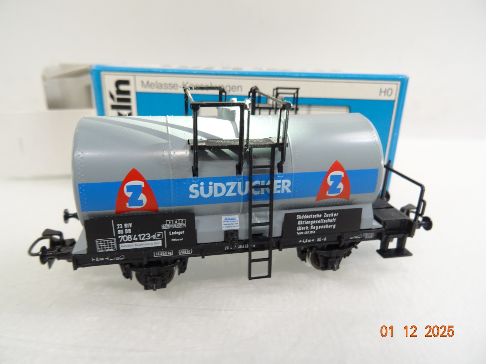 Märklin H0 4682 Kesselwagen Südzucker der DB in OVP RR5102