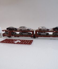 Märklin H0 4712 Autotransportwagen mit PKW´s der DB in OVP BH1851