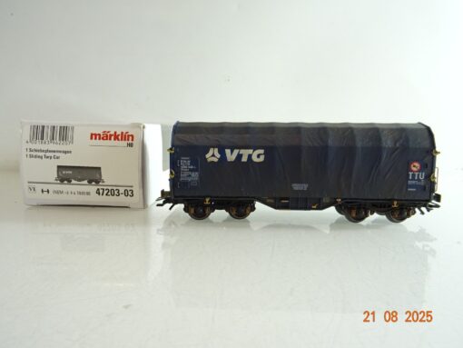 Märklin H0 47203-03Schiebeplanenwagen VTG  in OVP PR9684