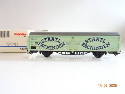 Märklin H0 47281 Seitenschiebewagen Staatl. Fachinger der DB in OVP PR5986