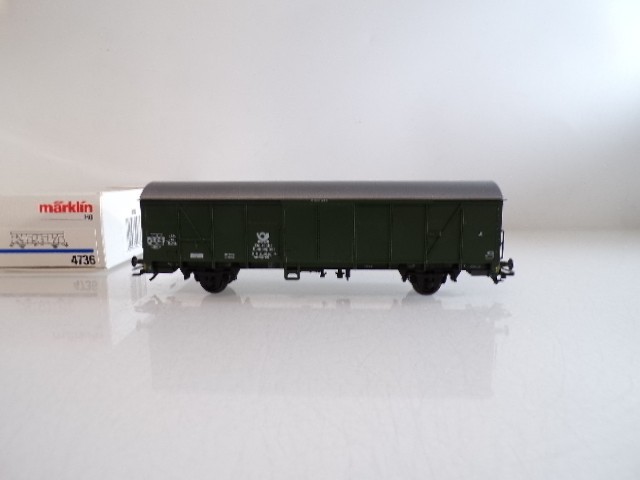 Märklin H0 4736 Postgüterwagen der DBP in OVP BH1556 – Bild 3