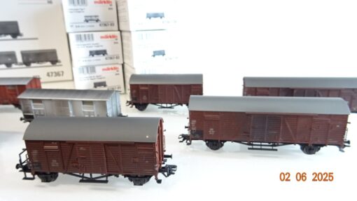 Märklin H0 47367 Güterwagen-Set /Epoche III der DB in OVP PR8199 – Bild 4