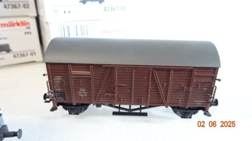 Märklin H0 47367 Güterwagen-Set /Epoche III der DB in OVP PR8199 – Bild 8