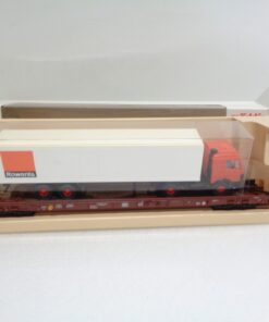 Märklin H0 4742 Niederflurwagen Rollende Landstraße in OVP RR4845
