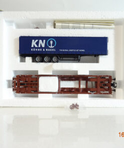 Märklin H0 47443 Taschenwagen mit Sattelanhänger der DB in OVP TF1112