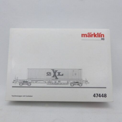Märklin H0 47448 Original-Verpackung mit Bedienungsanleitung EX5451