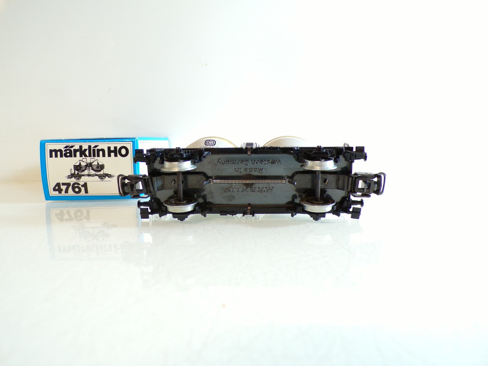 Märklin H0 4761 Behälterwagen Dyckhoff Zement der DB in OVP BH1441 – Bild 4