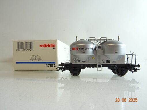 Märklin H0 47612 Zement Silowagen der SBB in OVP PR9905