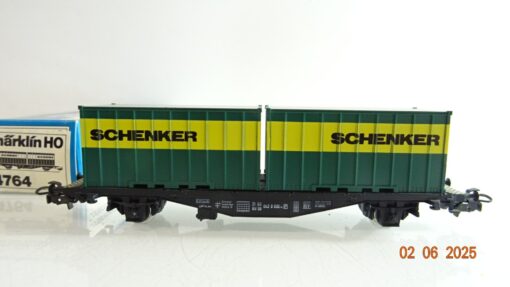 Märklin H0 4764 Containerwagen Schenker der DB  in OVP PR8177 – Bild 3
