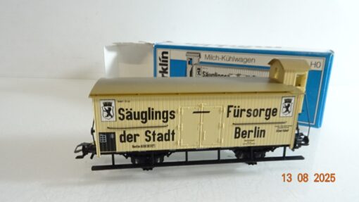 Märklin H0 4781 Güterwagen Säuglings Fürsorge der Stadt Berlin in OVP RR2863 – Bild 3