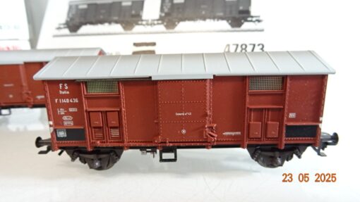 Märklin H0 47873 Güterwagen-Set / Epoche III 3 tlg. der FS in OVP PR7989 – Bild 6